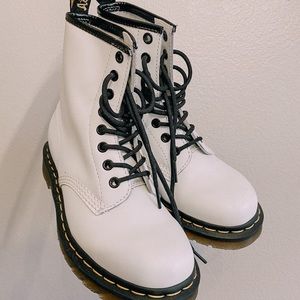 White Dr Martens